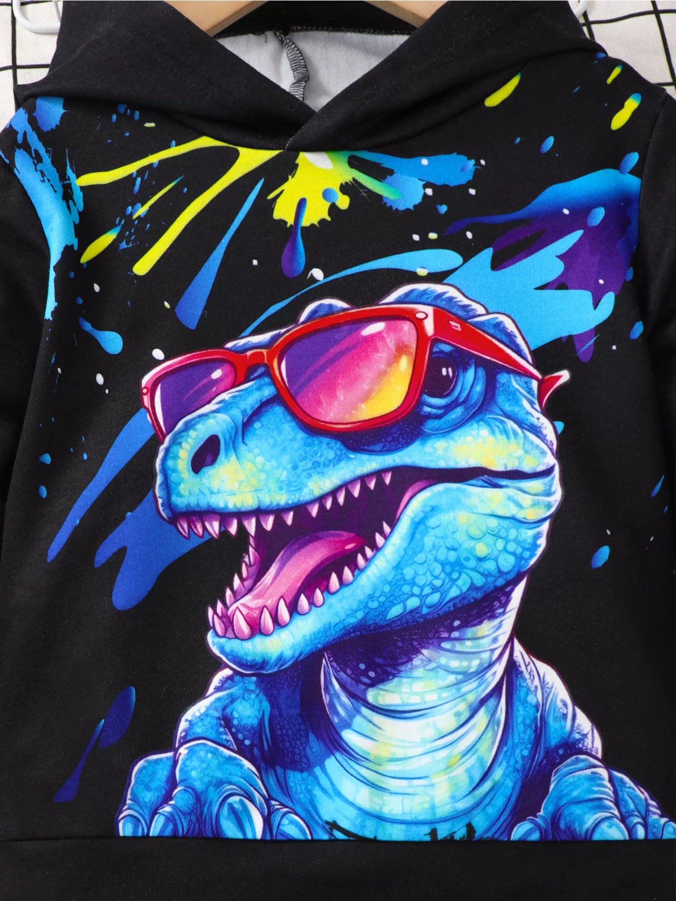 Children's Dinosaur Hoodie & Pants Set - Farnelli