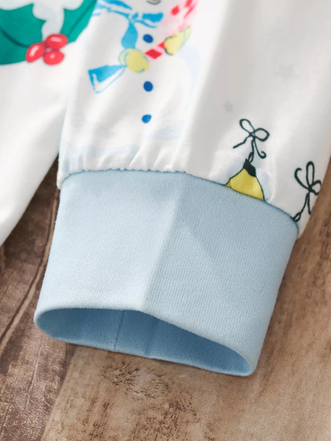 Children's Christmas Round Neck Top and Pants Set - Farnelli