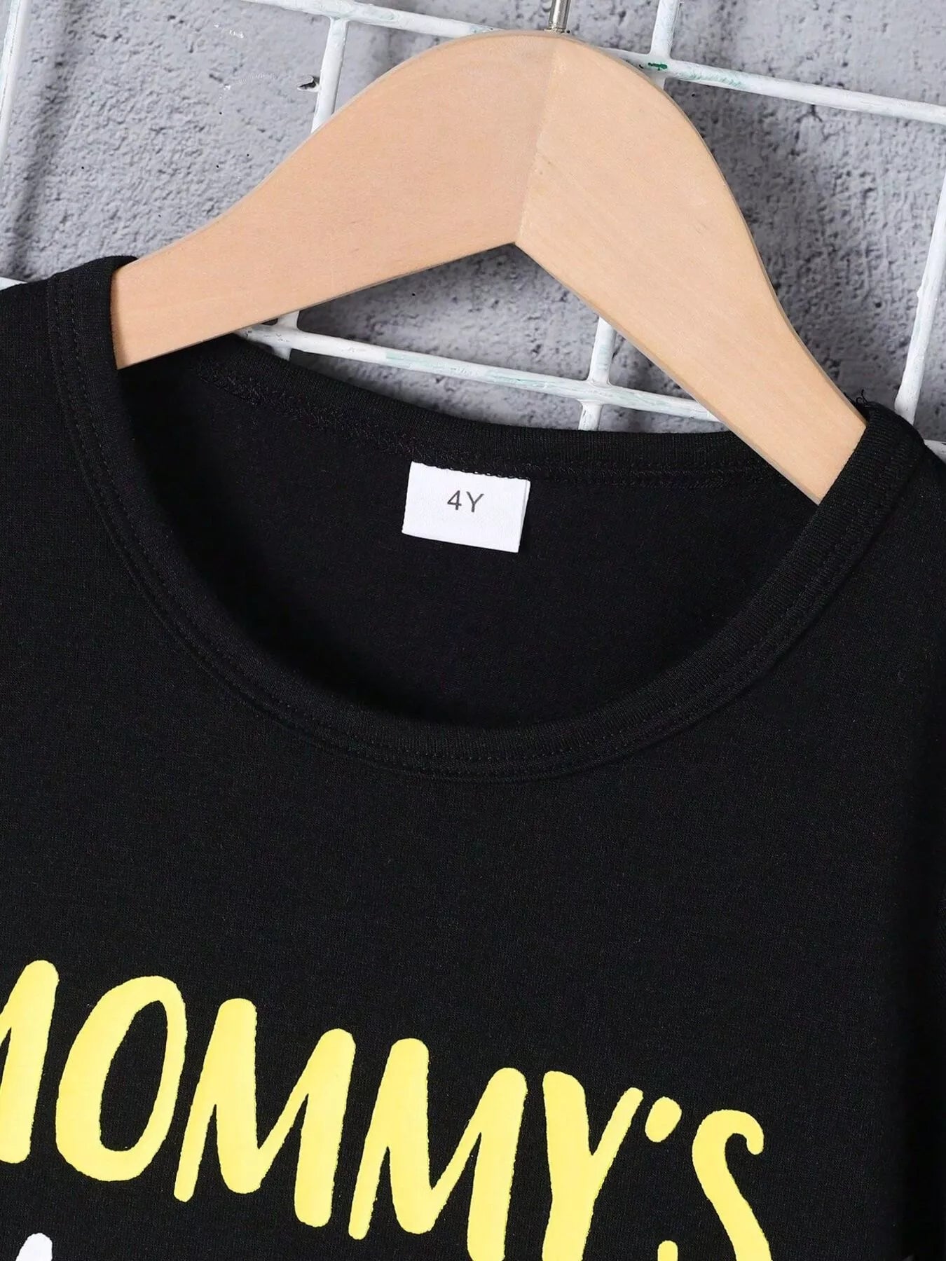 Children's Mommy's Little Boy Dinosaur Print Casual Set - Farnelli