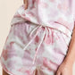 BiBi Tie Dye Print Terry Shorts With Side Pockets - Farnelli