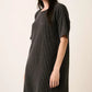 Mittoshop Urban Rib Knit Short Sleeve Tee Dress - Farnelli