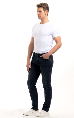 Performance Denim // ACID WASH BLACK