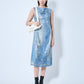 Acne Studios Women Printed Sequin Midi Dress