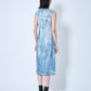 Acne Studios Women Printed Sequin Midi Dress