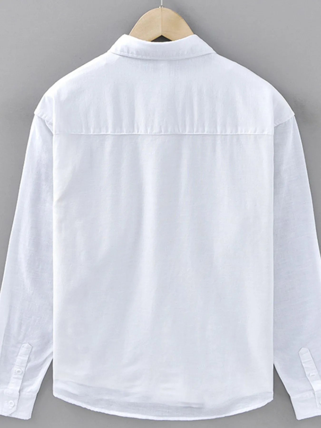 Men's Plus Size Button Up Long Sleeve Shirt - Farnelli