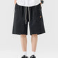 Men's Plus Size Drawstring Wide Leg Shorts - Farnelli
