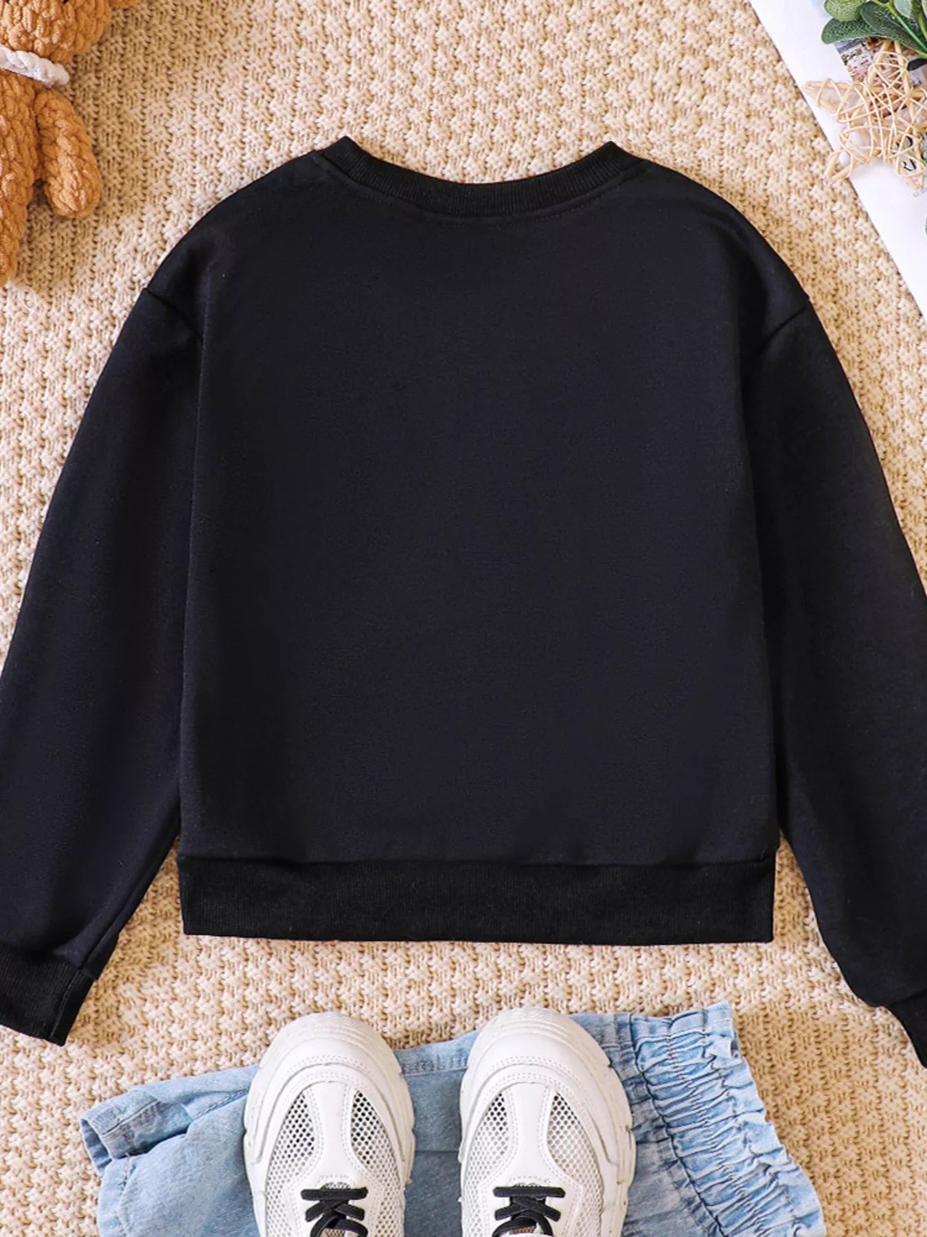 Children's Graphic Crew Neck Sweatshirt - Farnelli