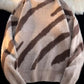 Men's Striped Fuzzy Knit Pullover Sweater - Farnelli