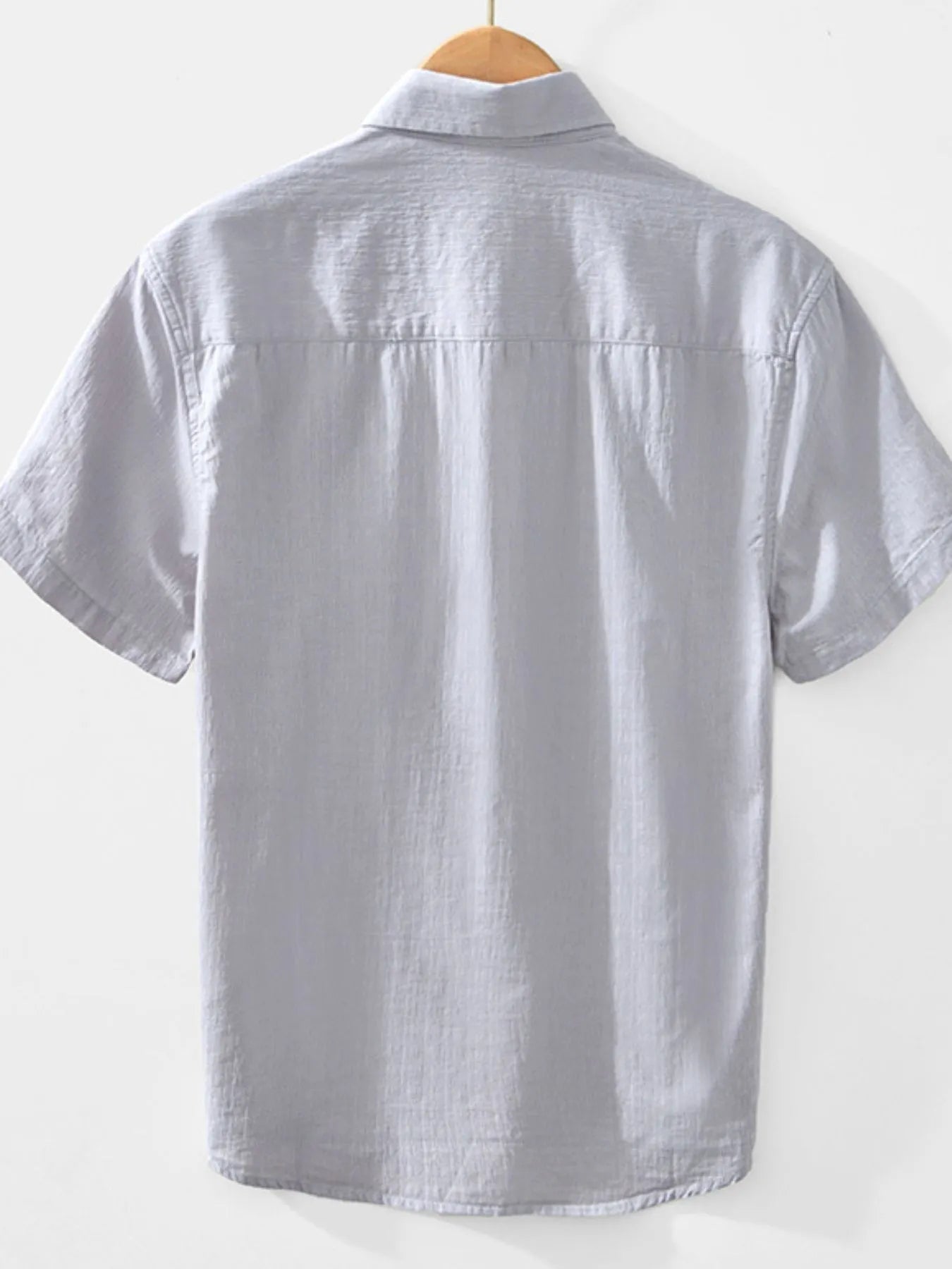 Men's Button Up Short Sleeve Shirt - Farnelli