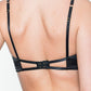 Addiction Glamour Sheer Demi Cup Wire Bra-1
