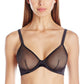 Addiction Glamour Sheer Demi Cup Wire Bra-2