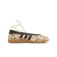 Dark brown Adidas women's Taekwondo Mei ballet shoes, side view