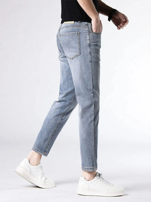 Men's Washed Slim Fit Jeans - Farnelli