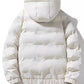 Men's Plus Size Hooded Padded Winter Coat - Farnelli
