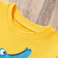Children's Crocodile Short Sleeve T-Shirt & Shorts Set - Farnelli