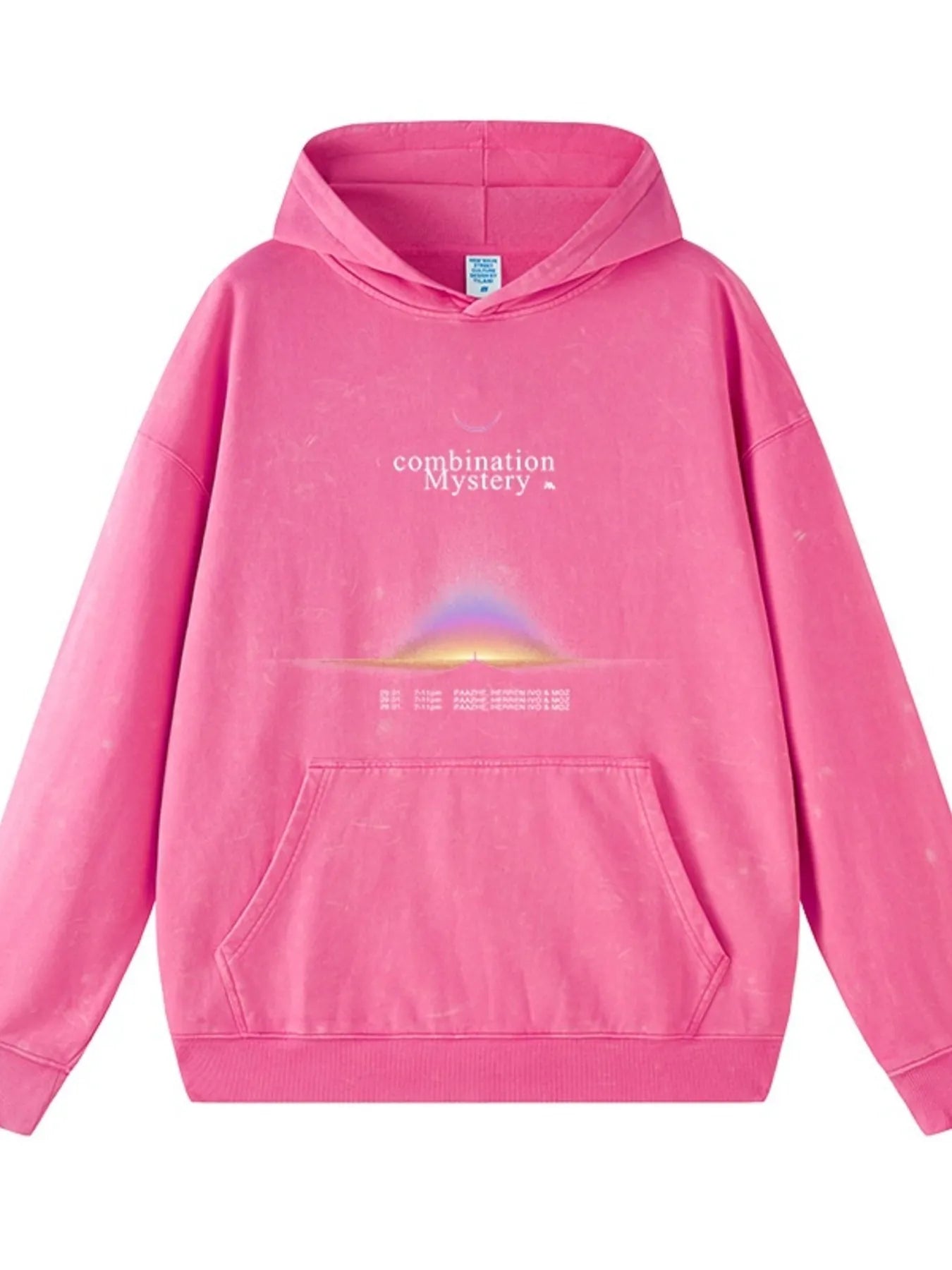 Men's Graphic Dropped Shoulder Hoodie - Farnelli