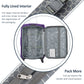 HouseOfZazla expandable softside luggage 3-piece set with spinner wheels in multiple colors