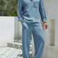 Men's Plus Size Long Sleeve Top and Pants Set - Farnelli
