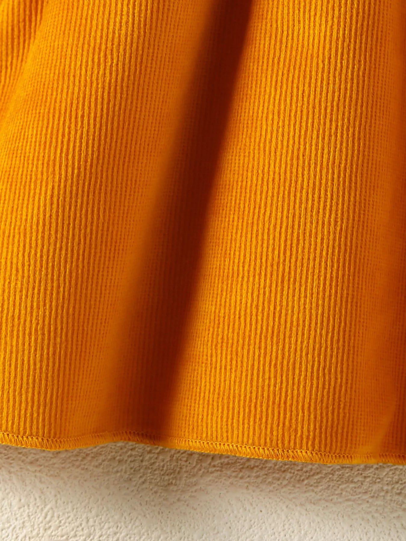 Children's Pumpkin Print Ruffle Dress with Bow Headband - Farnelli