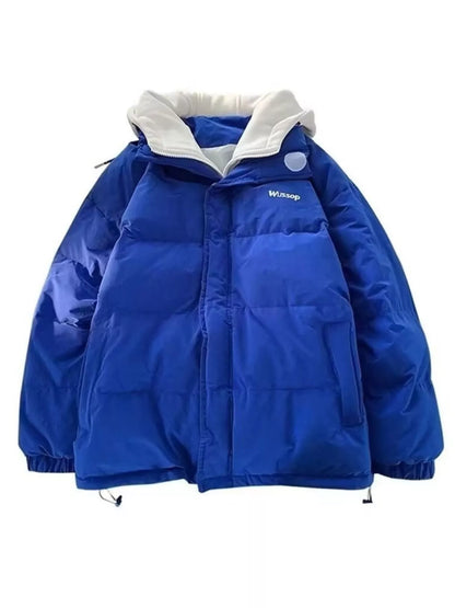 Men's Plus Size Quilted Zip Up Puffer Jacket - Farnelli