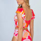 White Birch Full Size Floral Two Piece Swim Set - Farnelli