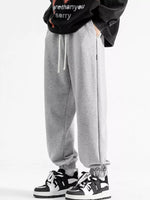 Men's Full Size Relaxed Fit Joggers Plus Size - Farnelli