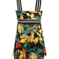 Cutout Printed Two-Piece Swim Set - Farnelli