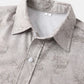 Men's Vintage Print Short Sleeve Casual Shirt - Farnelli