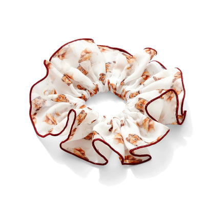 Collie Chiffon Scrunchie (Outlined) | Texas A&M Hair Scrunchie