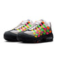 Nike Air Max 95 Big Bubble woven men's sneakers in multicolor with Hyper Pink and Green Strike accents