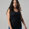 always worthy ribbed tank - Black