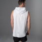 DETERMINED hooded sleeveless
