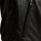 Whet Blu NYC Andre men's varsity leather jacket pocket view