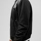 Side view of Whet Blu NYC Andre men's varsity leather jacket