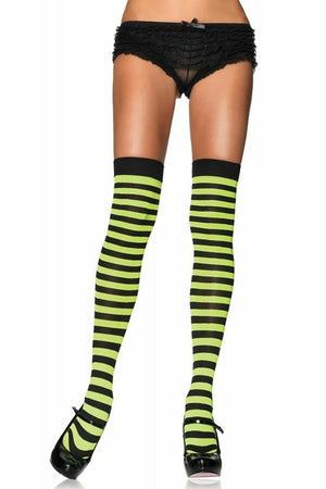 Red and white candy cane Christmas stockings with festive stripes, perfect for holiday decor and gift hanging.