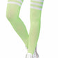 Striped Thigh High Stockings