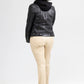 Back view of Whet Blu NYC April women's lambskin fashion leather jacket