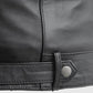 Whet Blu NYC April women's lambskin leather jacket with stitched design detail