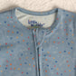Aquarius Zodiac Bamboo Baby Pajamas – Zipper Footie