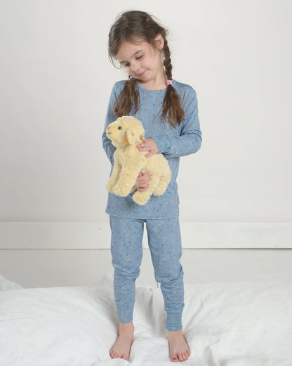 Aquarius Zodiac Bamboo Pajamas for Kids – Two Piece Set