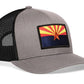 Arizona Flag Trucker Hat  |  AZ Snapback