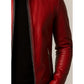 Arthur Red Leather Jacket - Leather Jacket for Men Red