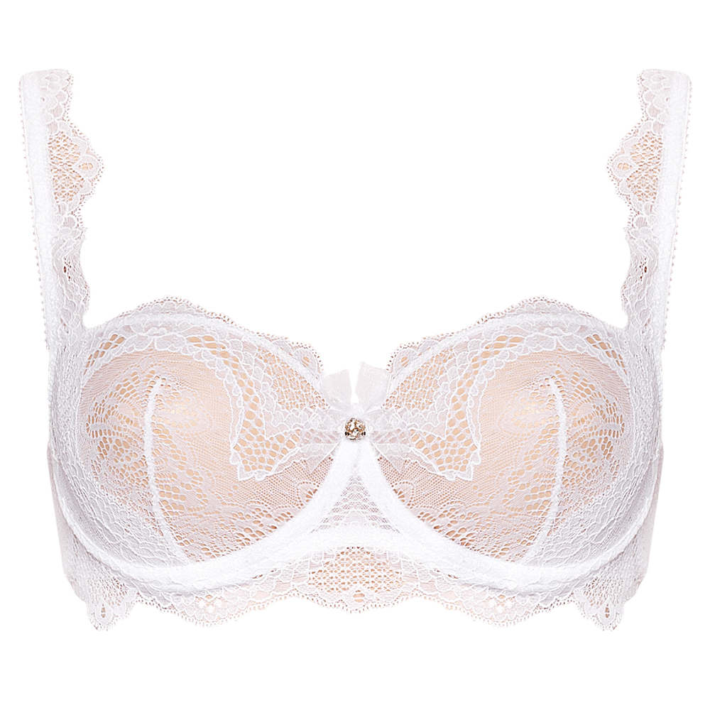 Ajour Aventine Sheer Lace Balconette Bra-2