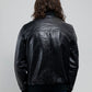 Whet Blu NYC Aviator men's bomber leather jacket, back view