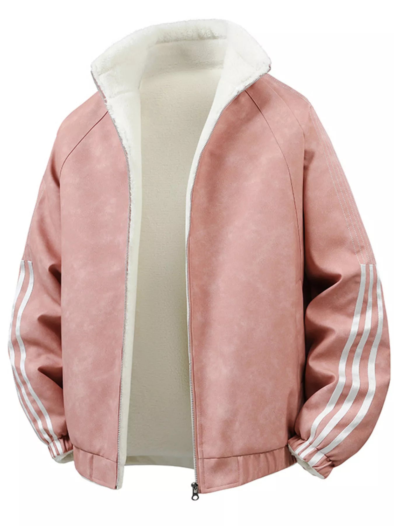 Men's Fleece Lined Zip Up Jacket - Farnelli