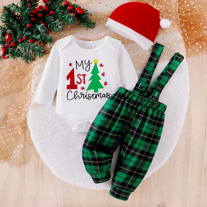 Children's My First Christmas Outfit Set - Farnelli