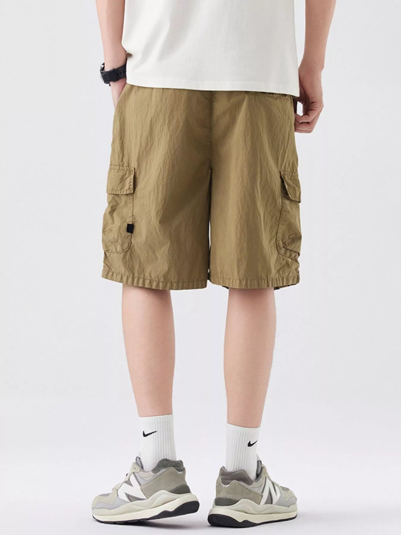 Men's Full Size Loose Fit Cargo Shorts Plus Size - Farnelli