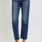 RISEN High Rise Slim Barrel Jeans - Farnelli