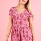 VERY J Floral Printed Ruffle Romper - Farnelli