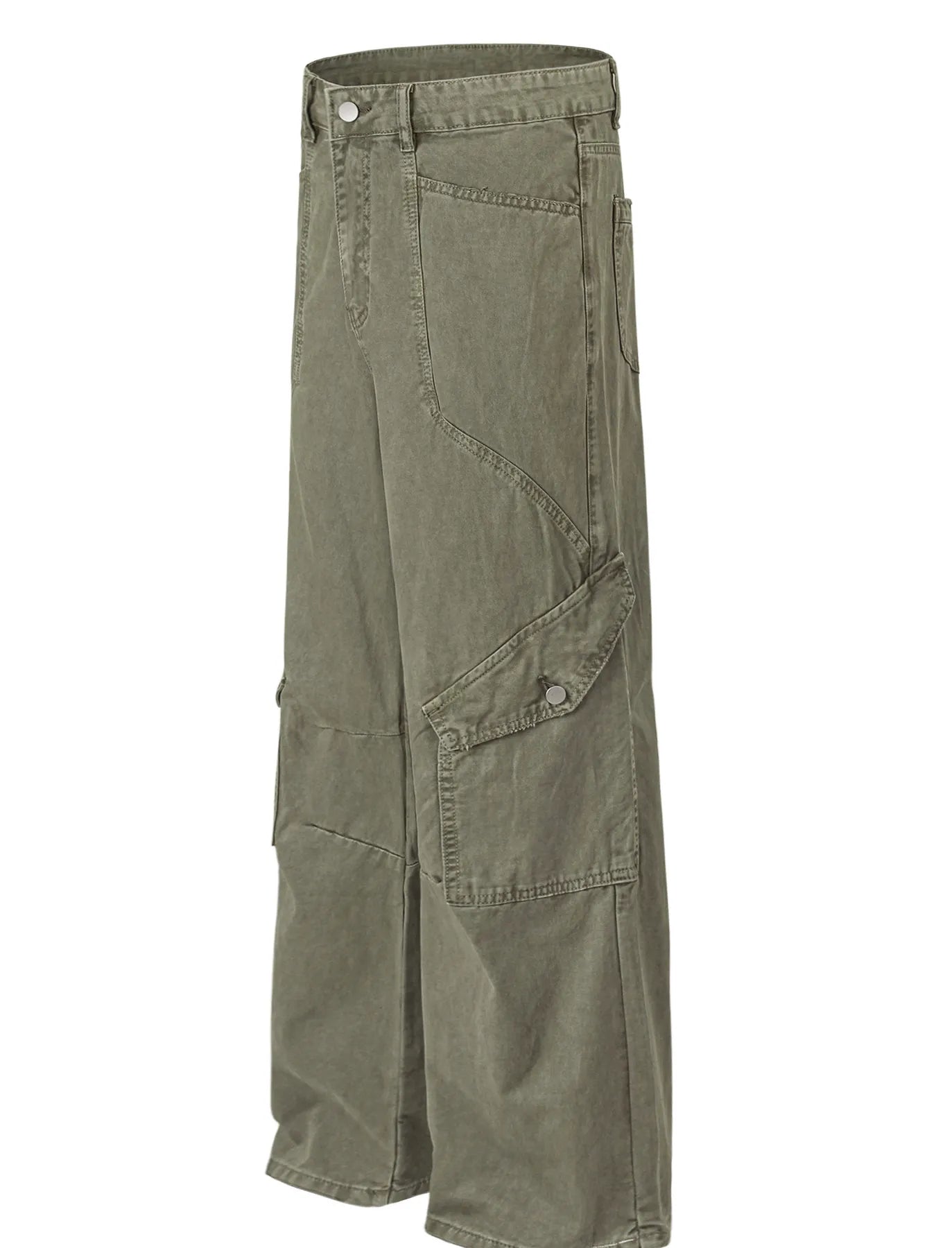 Men's Wide Leg Cargo Jeans - Farnelli